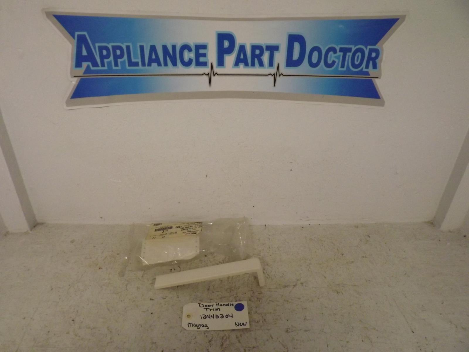 Maytag Refrigerator 12443304 Door Handle Trim New Maytag Refrigerator 12443304 Door Handle Trim New